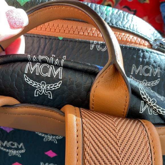 MCM Large Diamond Visetos Backpack - Picture 12 of 12